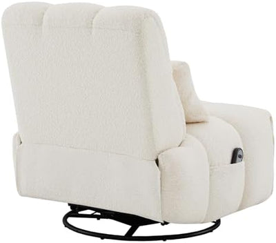 Ultimate Comfort Power Recliner Chair with Swivel & Gliding Function – Ergonomic Design with Adjustable Lumbar Support